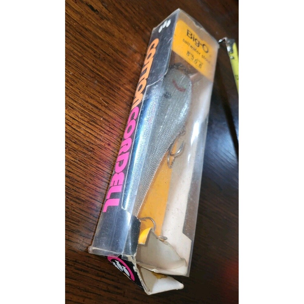 Vtg Cotton Cordell Big O Saltwater Stout 6" Fishing Lure NIB 8306 Hot Springs AR - Picture 4 of 7